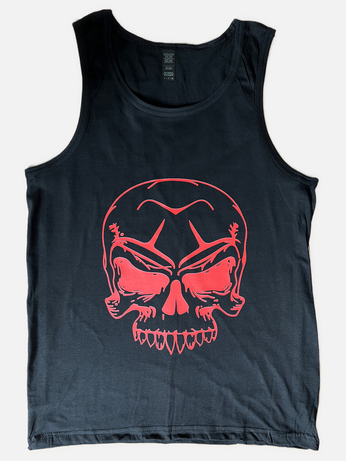 Skull Tank Top - Premium from Northwest Coast Native Apparel/John P Wilson Haisla - Just $22! Shop now at Northwest Coast Native Apparel/John P Wilson Haisla