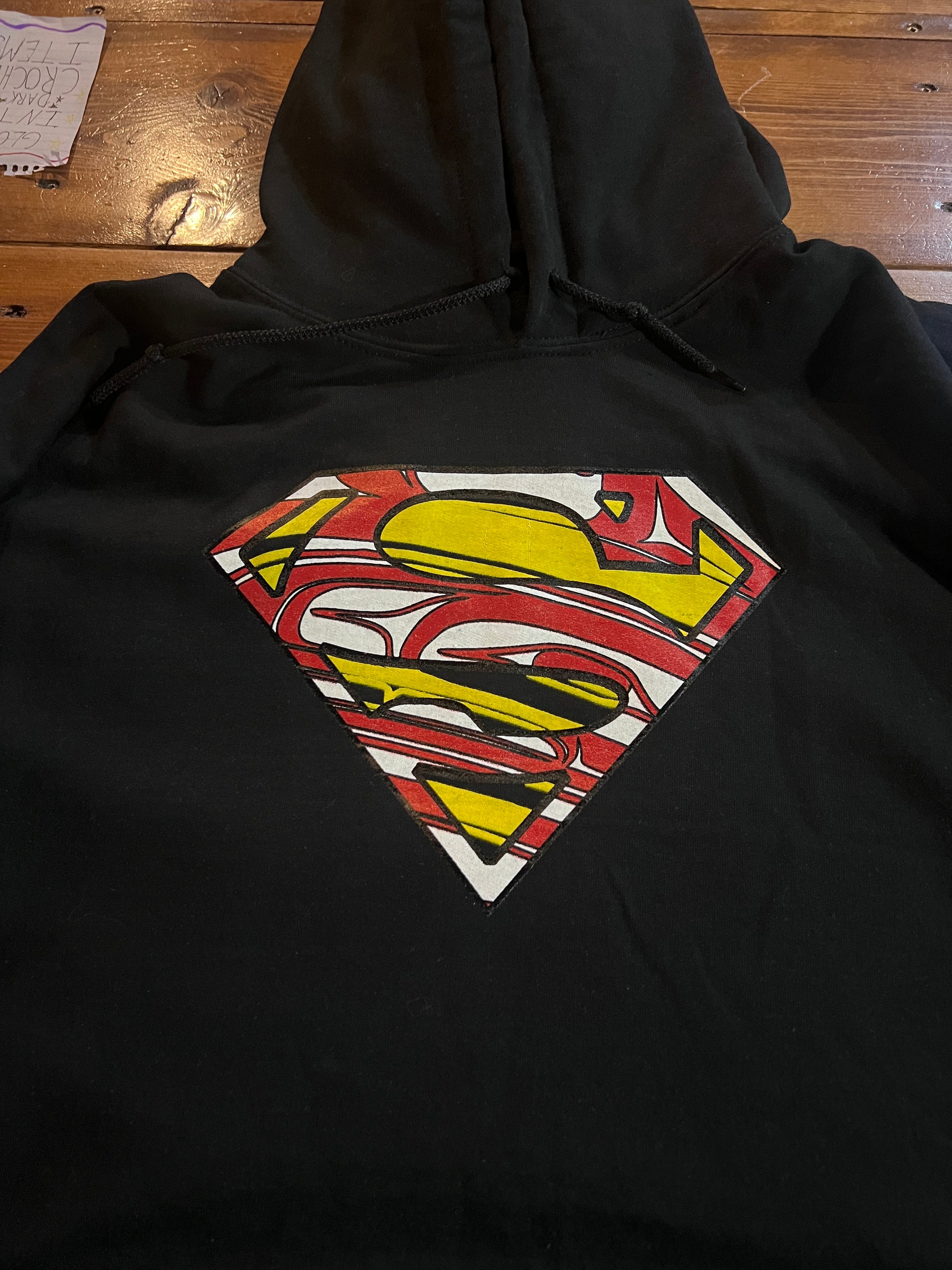 Superman Formline Hoodie - Premium  from Raven Prints - Just $35! Shop now at Northwest Coast Native Apparel/John P Wilson Haisla