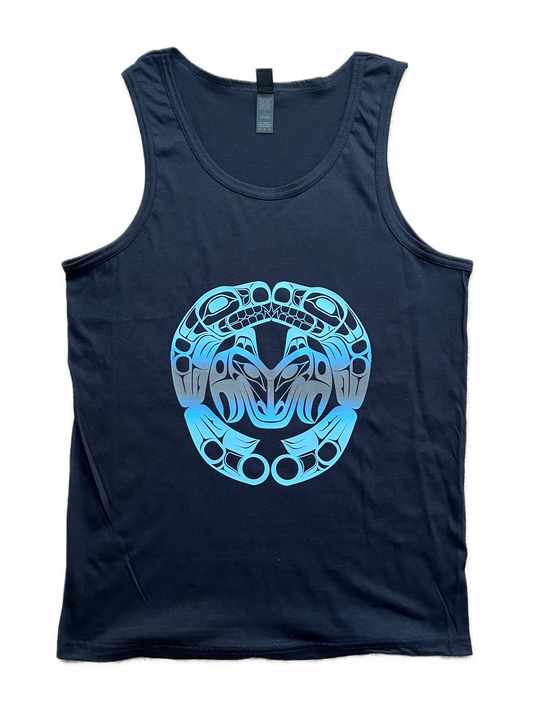 Wolf Tank Top - Premium  from Northwest Coast Native Apparel/John P Wilson Haisla - Just $22! Shop now at Northwest Coast Native Apparel/John P Wilson Haisla