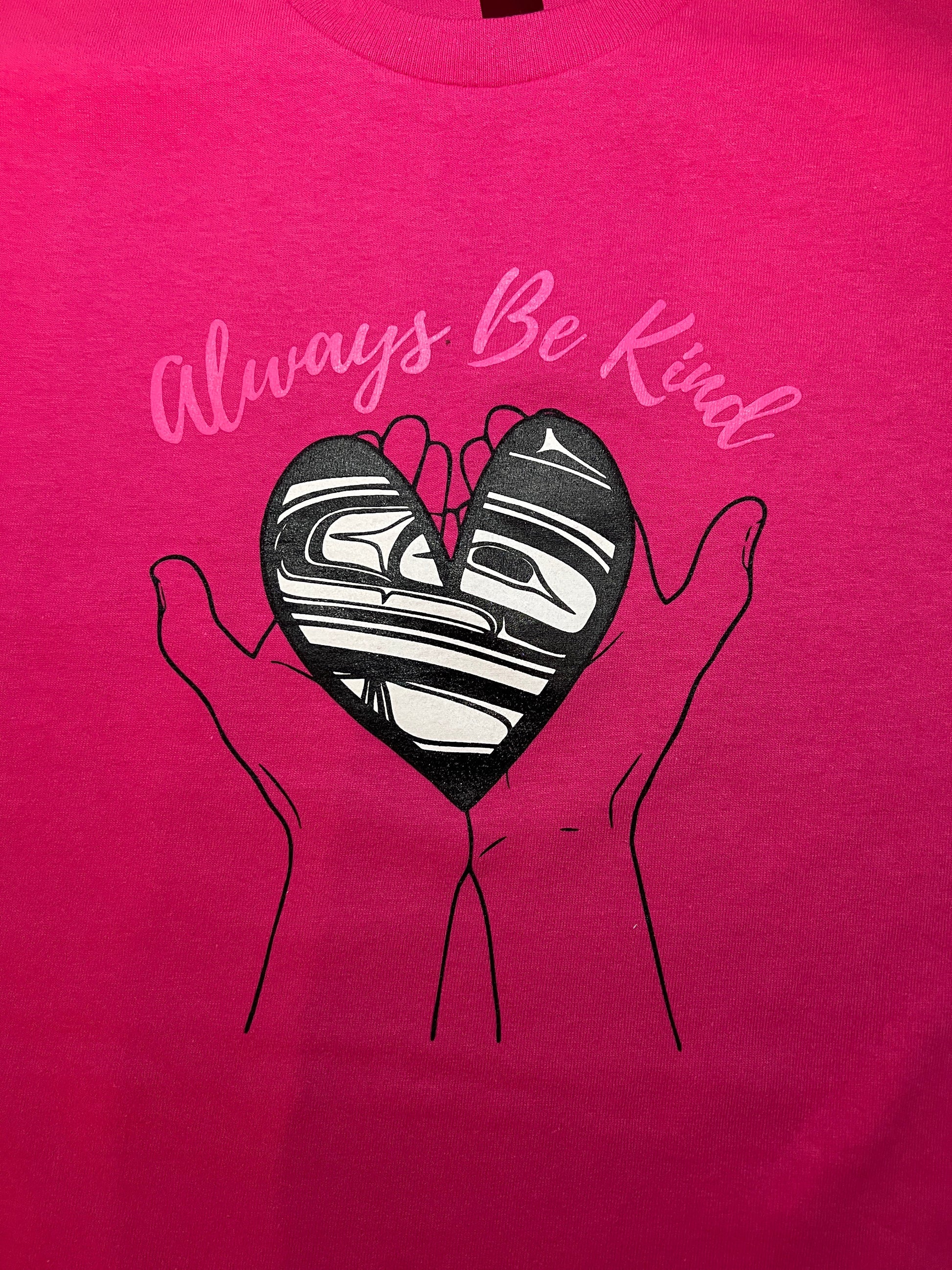 Raven Prints Pink Shirt Adult - Premium  from Raven Prints - Just $20! Shop now at Northwest Coast Native Apparel/John P Wilson Haisla