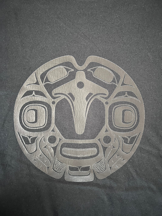 Raven Black on Black - Premium  from Northwest Coast Native Apparel/John P Wilson Haisla - Just $26! Shop now at Northwest Coast Native Apparel/John P Wilson Haisla