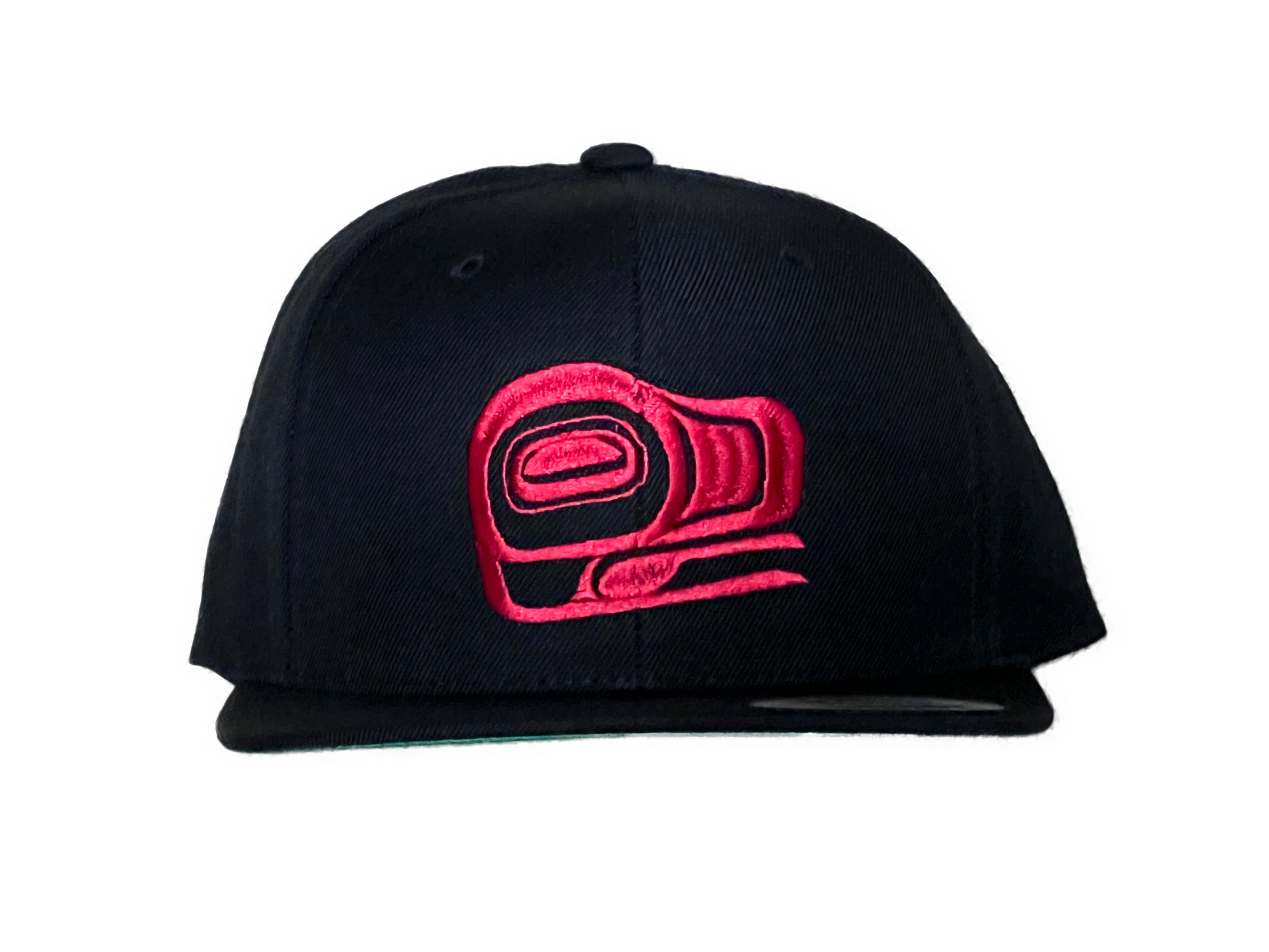 Frog Snapback Cap - Premium  from Northwest Coast Native Apparel/John P Wilson Haisla - Just $50! Shop now at Northwest Coast Native Apparel/John P Wilson Haisla