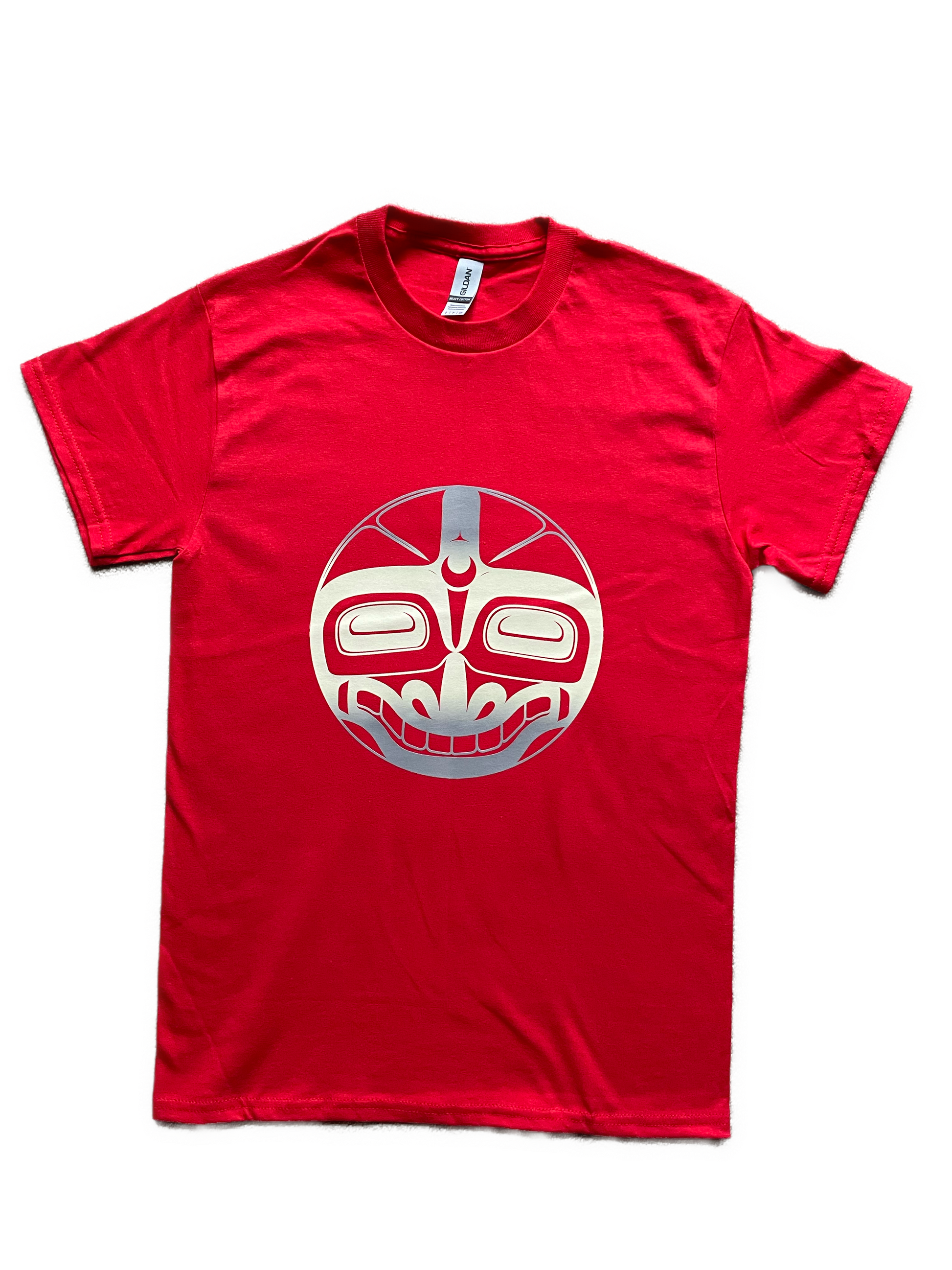 Killerwhale Tshirt Red - Premium  from Northwest Coast Native Apparel/John P Wilson Haisla - Just $26! Shop now at Northwest Coast Native Apparel/John P Wilson Haisla