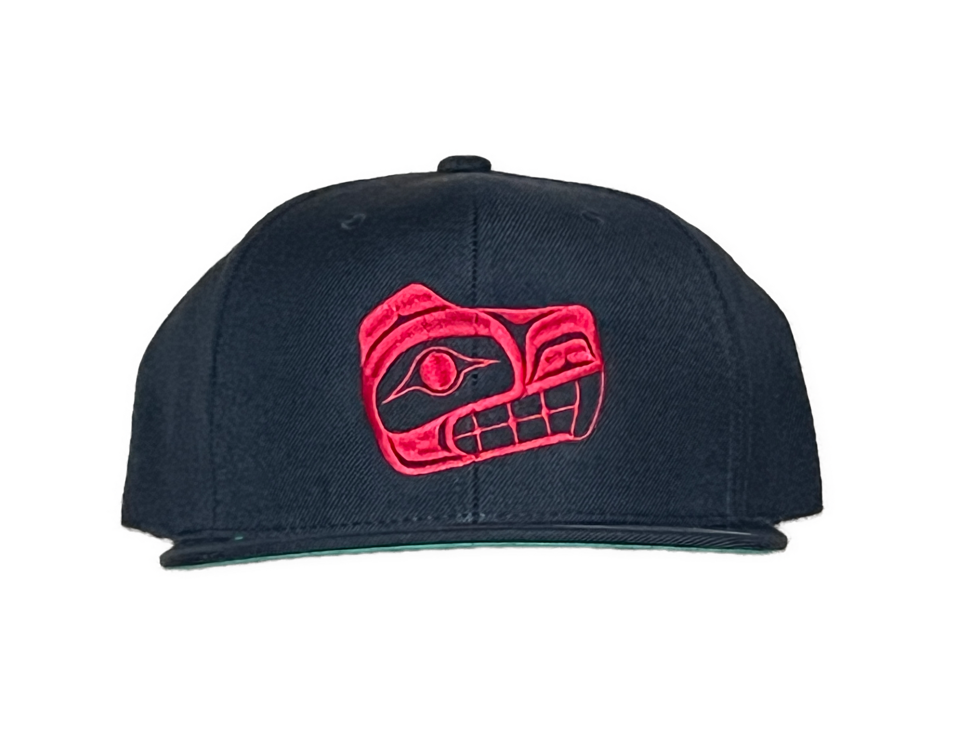 Beaver Snapback Cap - Premium  from Northwest Coast Native Apparel/John P Wilson Haisla - Just $50! Shop now at Northwest Coast Native Apparel/John P Wilson Haisla