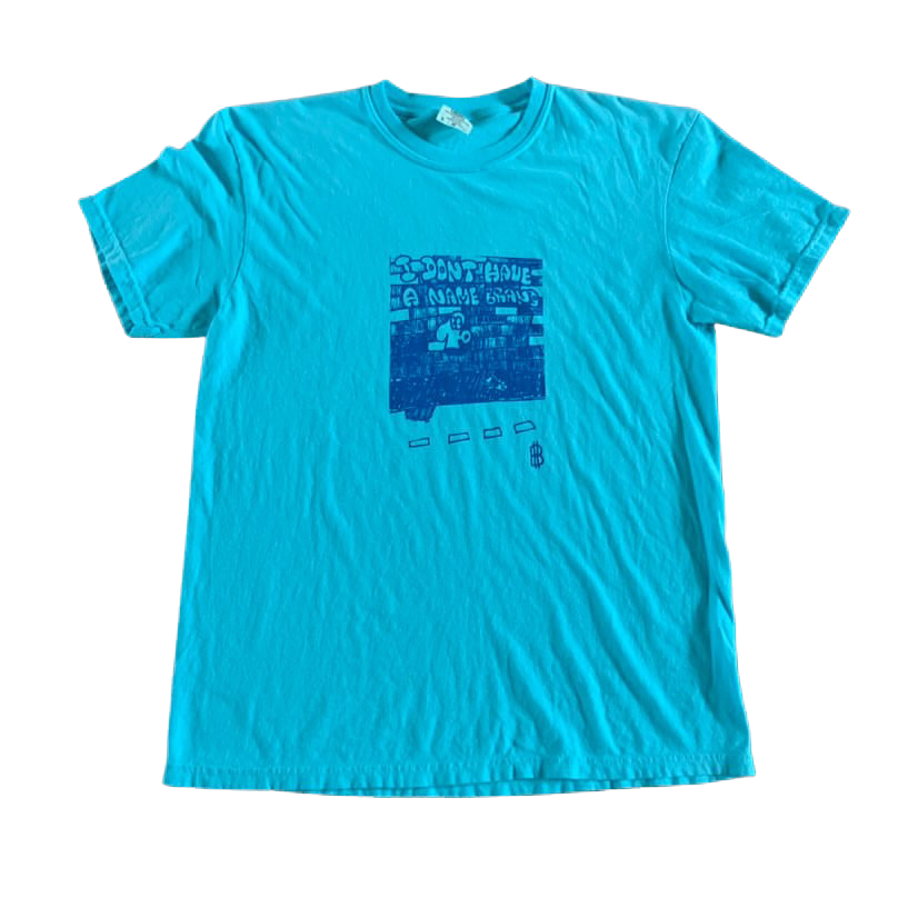T-shirt I Don’t Have a Name Blue on Blue - Premium  from IDHANB - Just $30! Shop now at Northwest Coast Native Apparel/John P Wilson Haisla