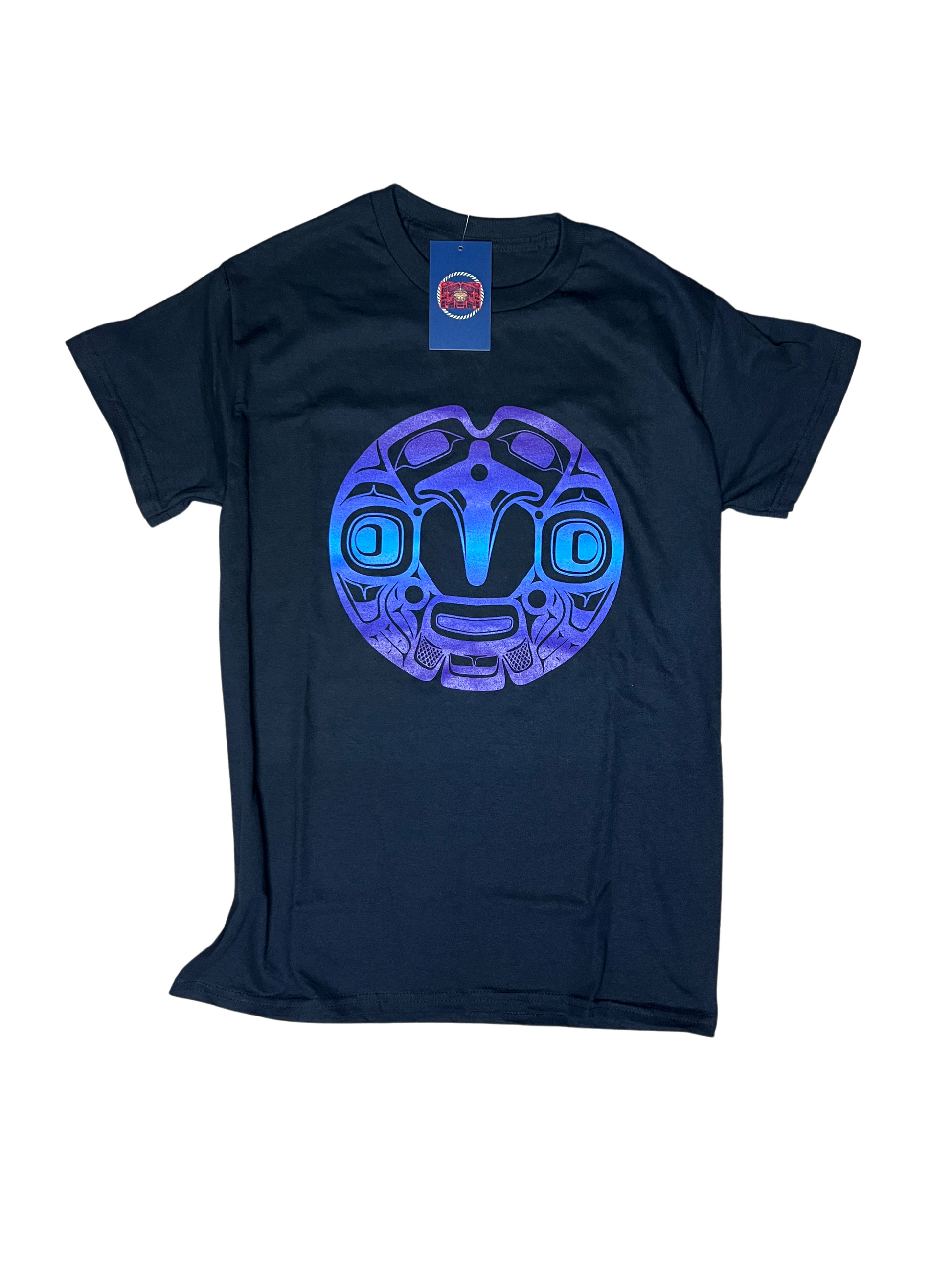 Raven T-shirt - Premium  from Northwest Coast Native Apparel/John P Wilson Haisla - Just $26! Shop now at Northwest Coast Native Apparel/John P Wilson Haisla